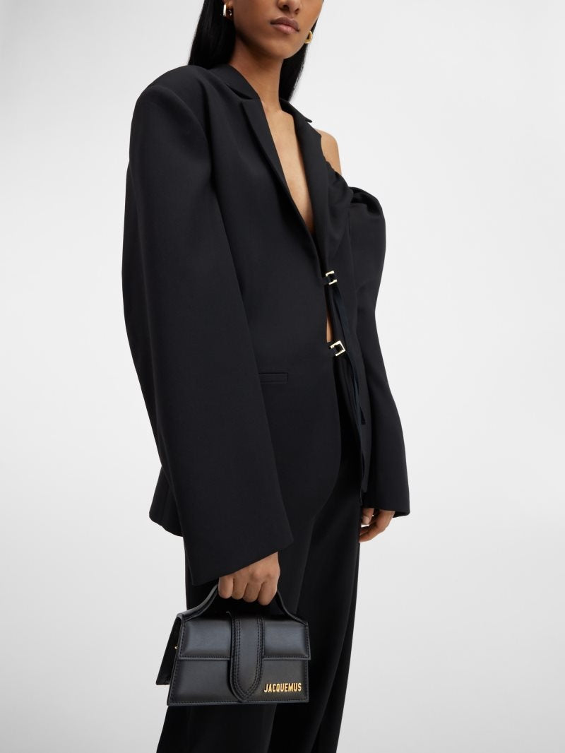 Jacquemus Le Bambino Le Raphia Women Crossbody Bag(Mirror)