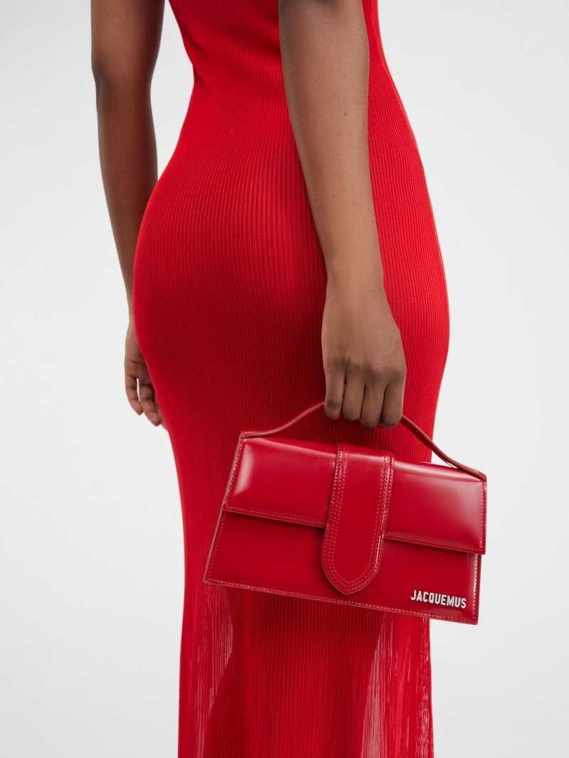 Jacquemus Le Bambino Le Raphia Women Crossbody Bag(Mirror)