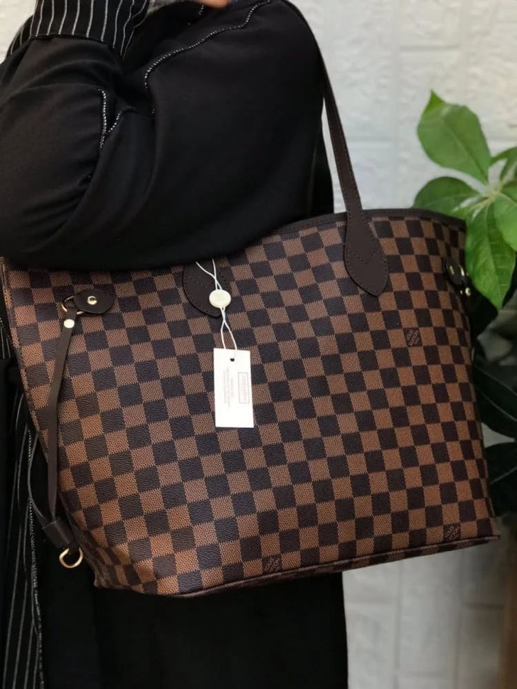 LOUIS VUITTON Monogram Neverfull MM Tote Bag (Master Quality)