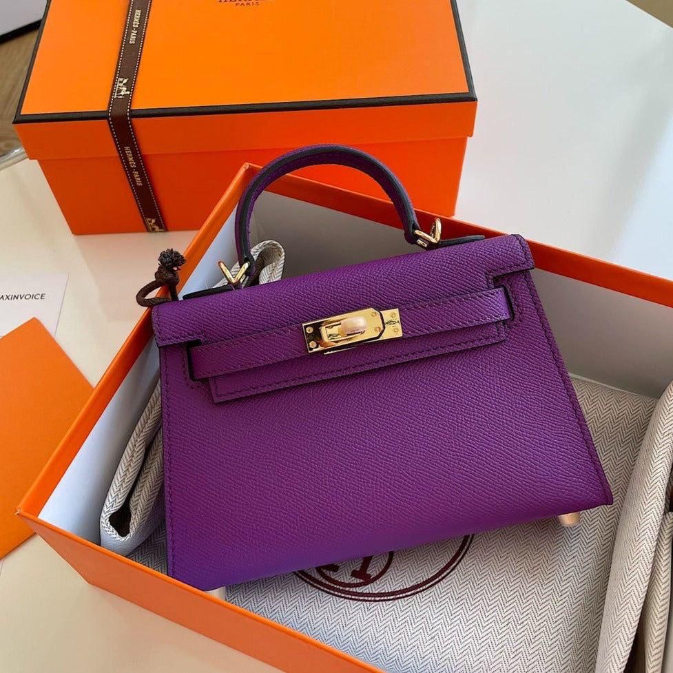 Hermes Kelly 20 Mini Sellier Bag (Mirror)