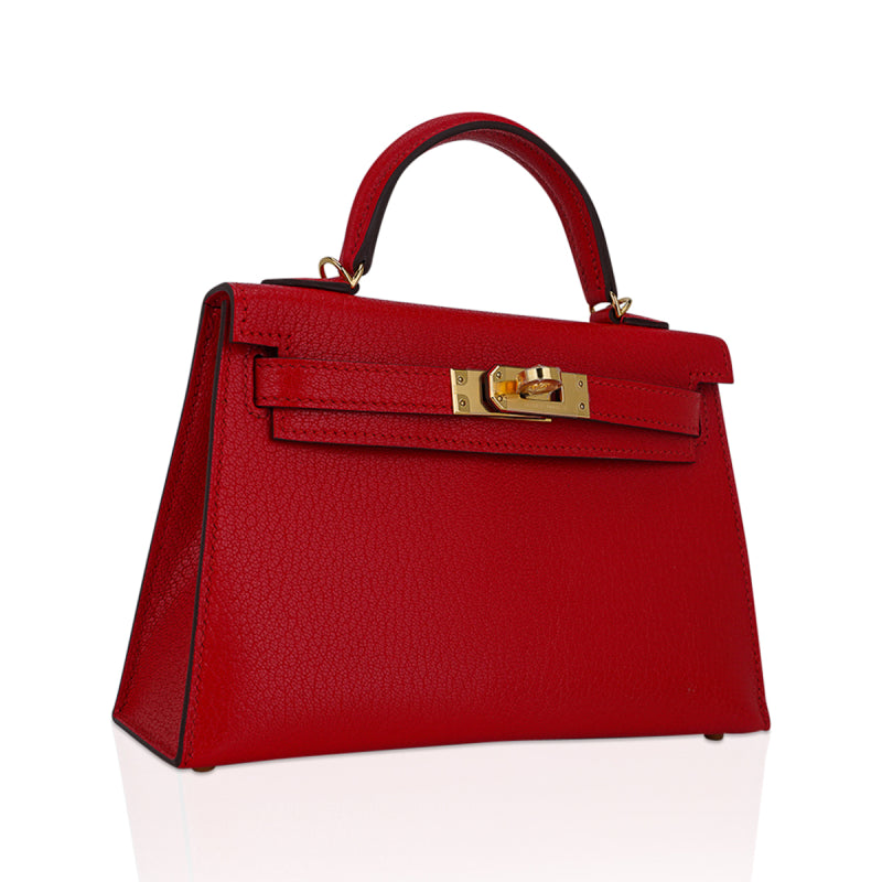Hermes Kelly 20 Mini Sellier Bag (Mirror)