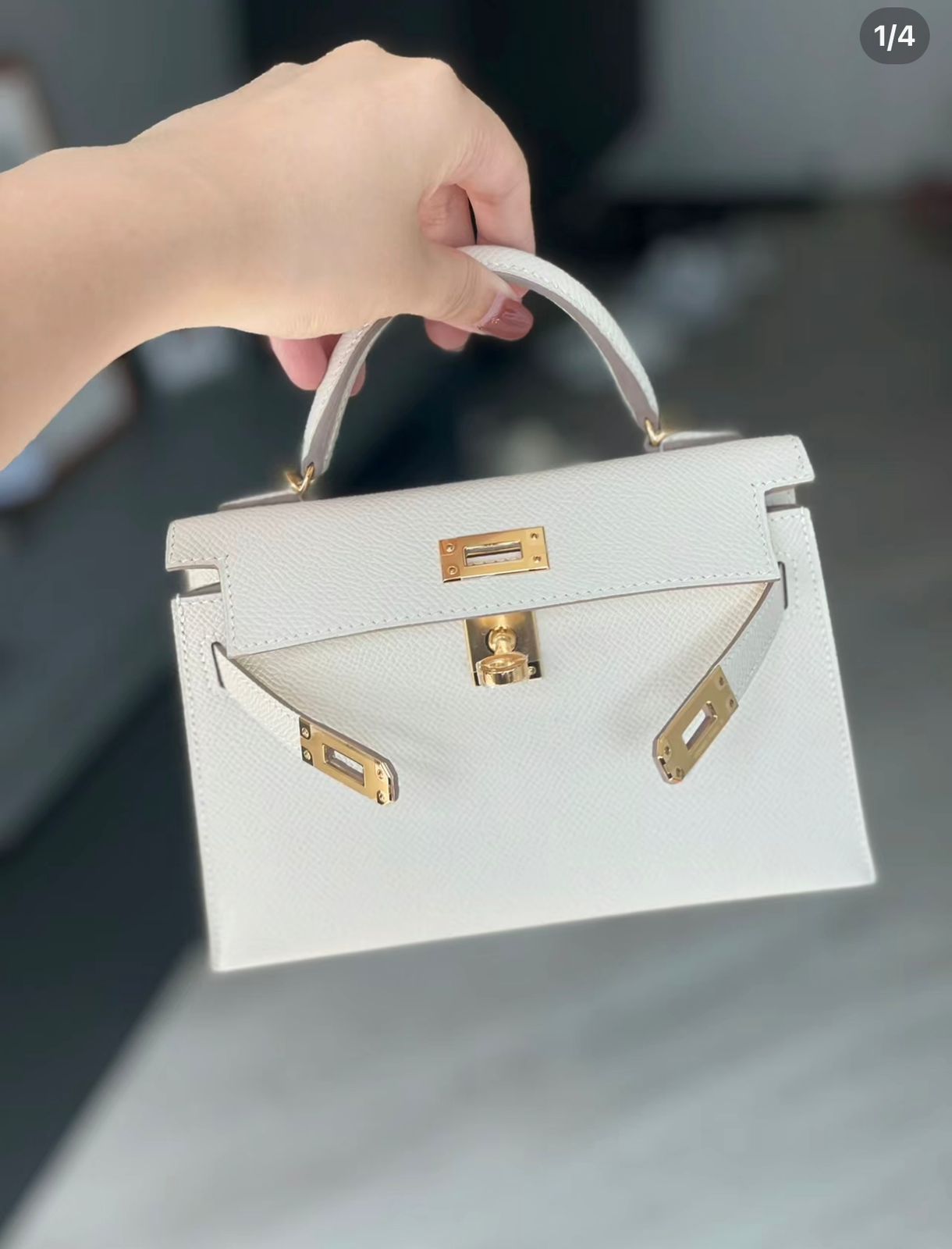 Hermes Kelly 20 Mini Sellier Bag (Mirror)