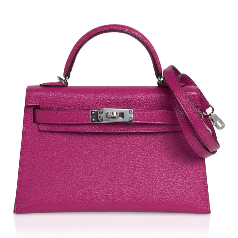 Hermes Kelly 20 Mini Sellier Bag (Mirror)