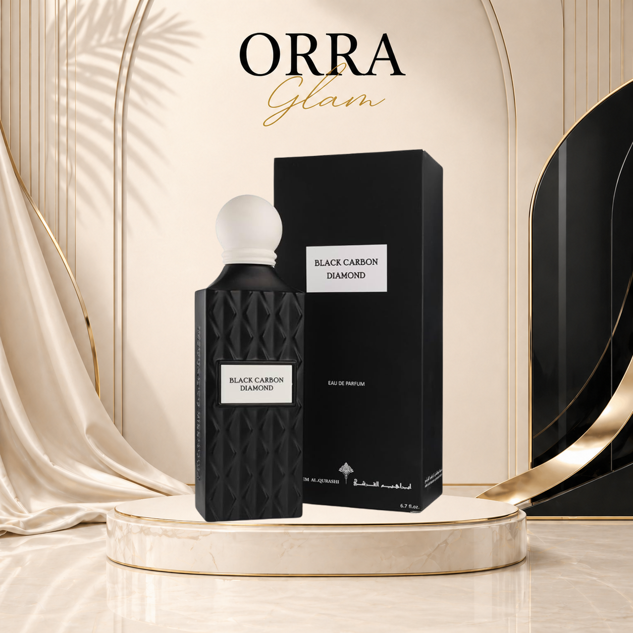 Black Carbon Diamond for women and men 200 ml