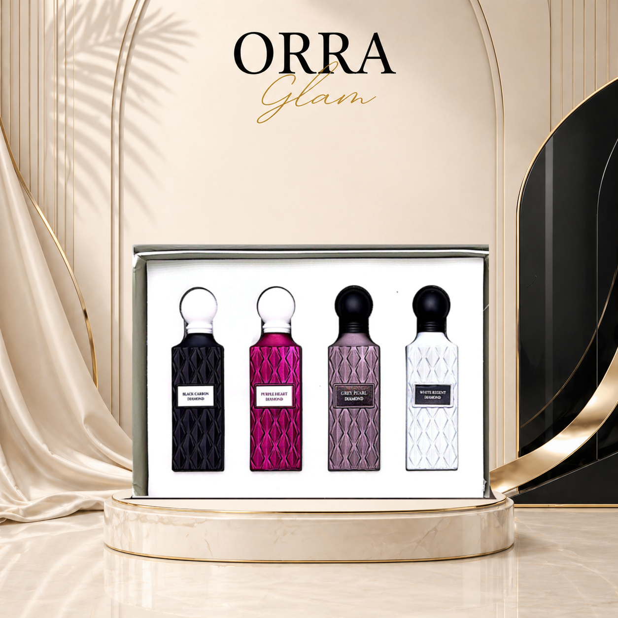 Diamond collection  set edp 4 perfume 30 ml