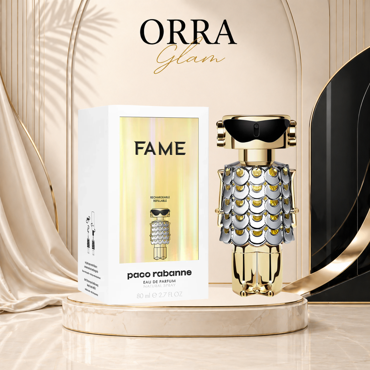 Fame Eau De Parfum For Women 80Ml